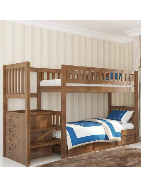 Ліжко дерев'яна двоярусна Владлен